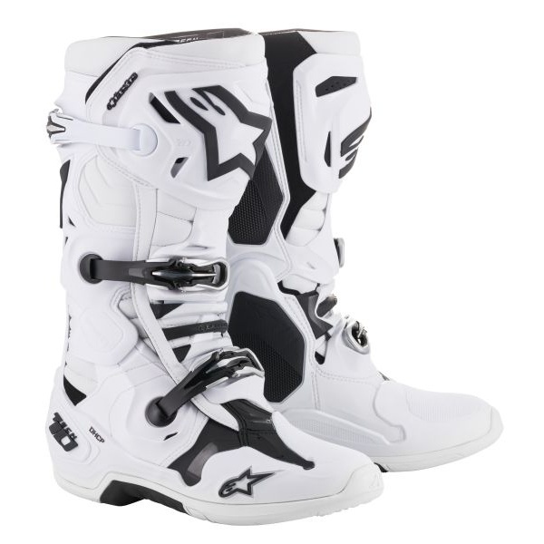 Cizme Piele Moto Alpinestars Tech 10 Mx Alb Marimea 10 2010019/20/10